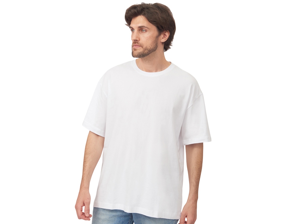 Футболка оверсайз Vienna унисекс , белый-5