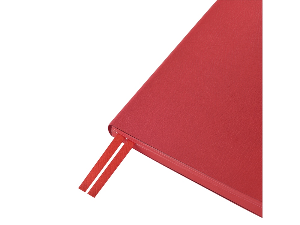 Ежедневник недатированный А5 Megapolis Nappa Flex, красный-5
