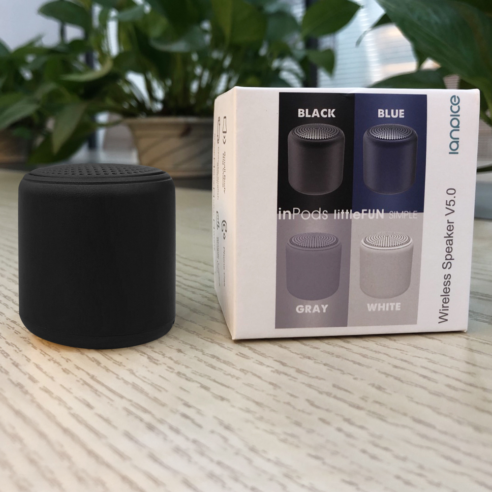 Беспроводная Bluetooth колонка Fosh, Черный-1