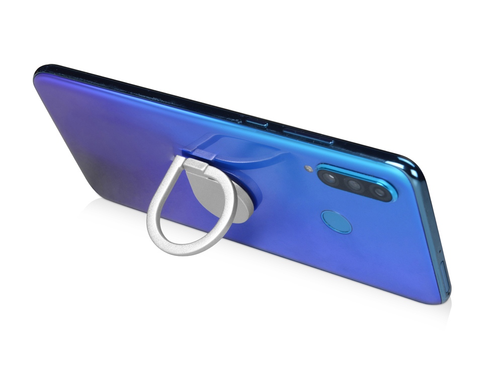 Держатель для телефона металлический Spot, серебристый-0