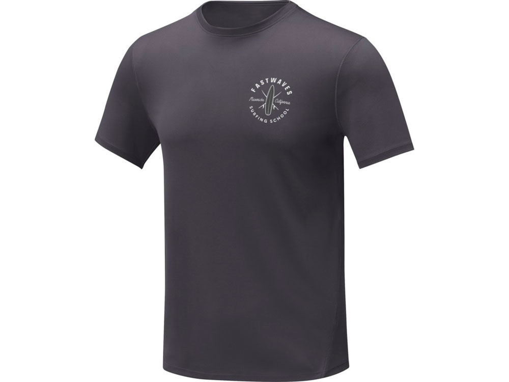 Kratos Мужская футболка с короткими рукавами, storm grey-4