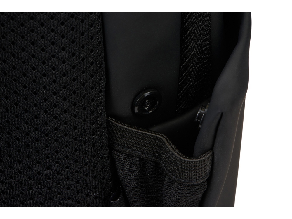 Рюкзак Sofit для ноутбука из экокожи, черный-10