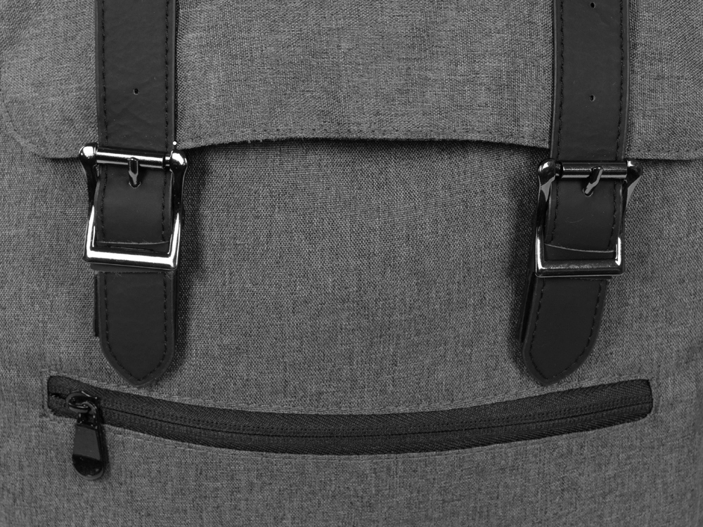 Рюкзак Hello из переработанного пластика, серый-11