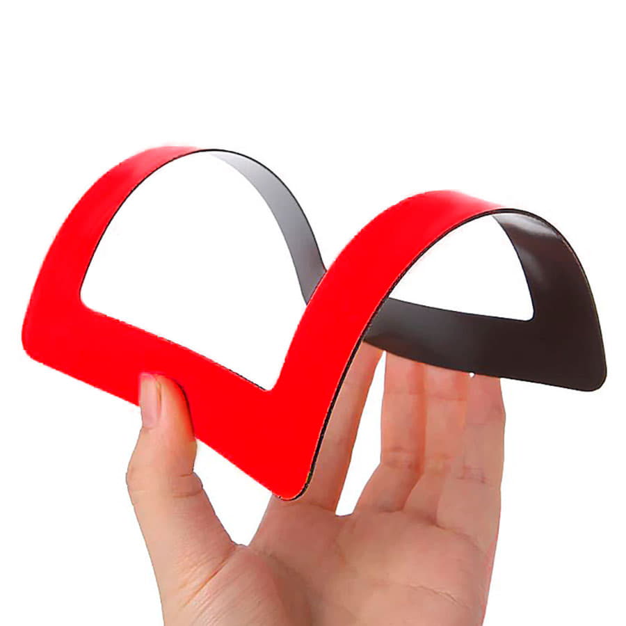 Фоторамка магнитная, ярко-красный-2