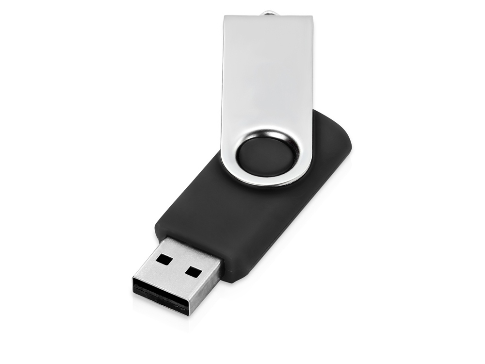 Флеш-карта USB 2.0 8 ГБ Квебек, черный-1