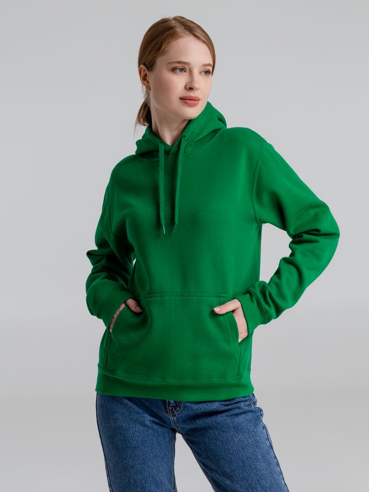 Толстовка с капюшоном Slam 320, ярко-зеленая-7