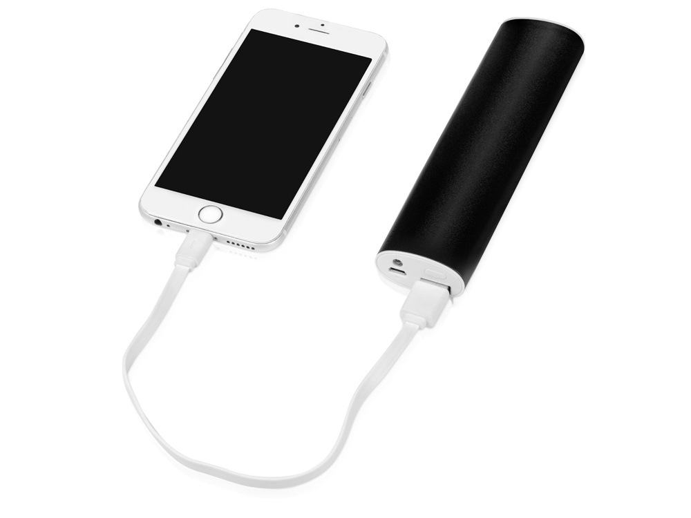Портативное зарядное устройство Спайк, 8000 mAh, черный-1