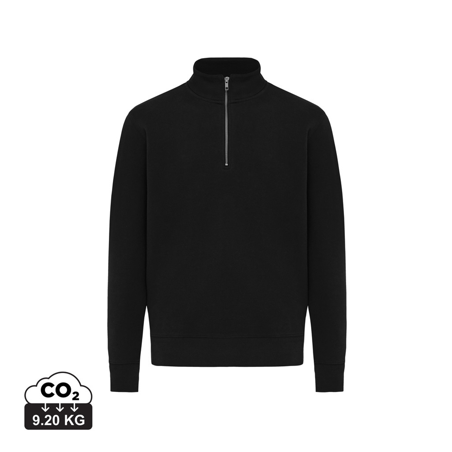Свитшот на молнии Iqoniq Elgon из переработанного хлопка, 300 г/м²-18