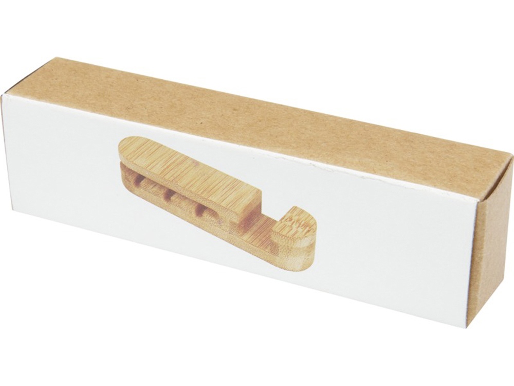 Edulis бамбуковый кабельный органайзер , бежевый-5