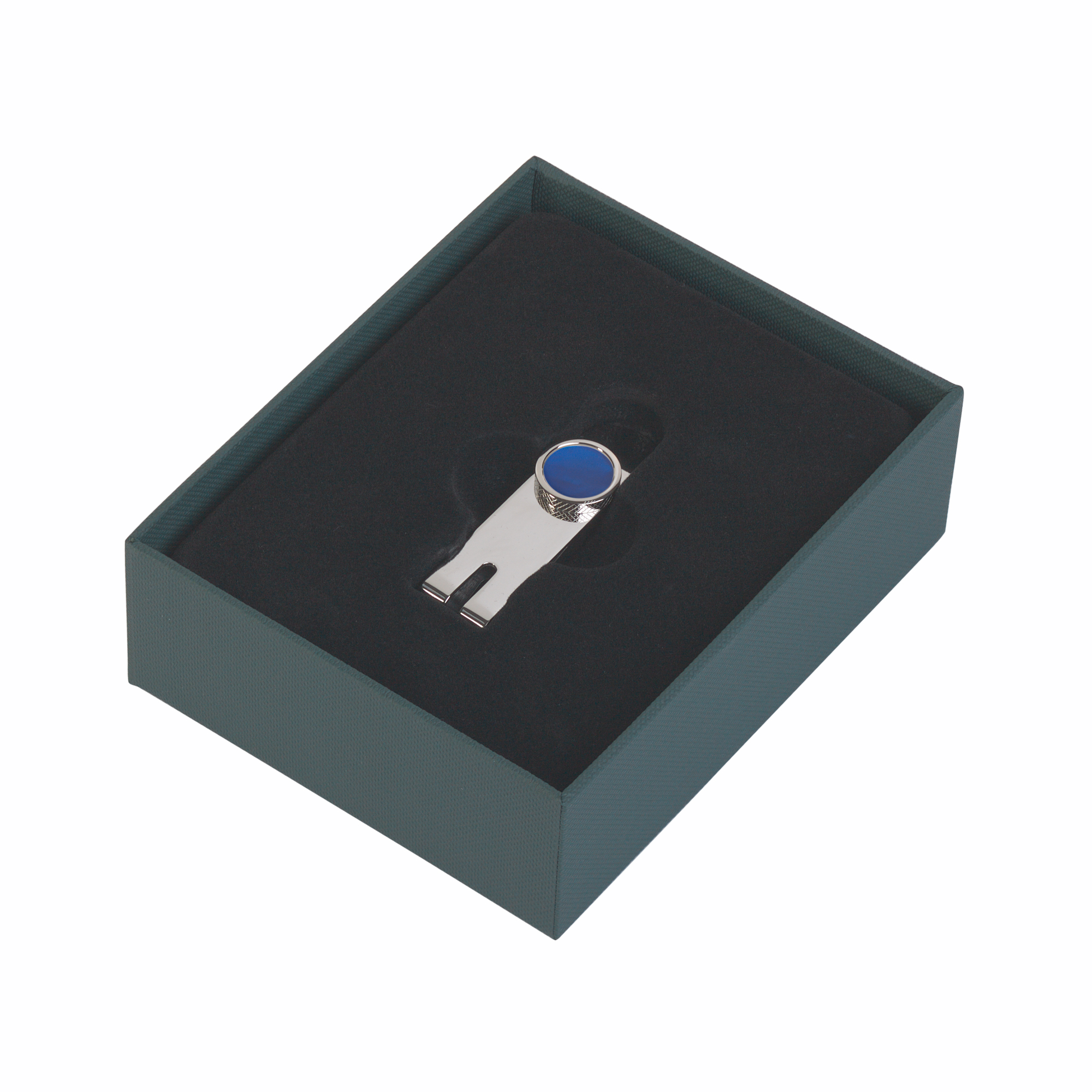 Зажим для денег, вставка перламутр-1