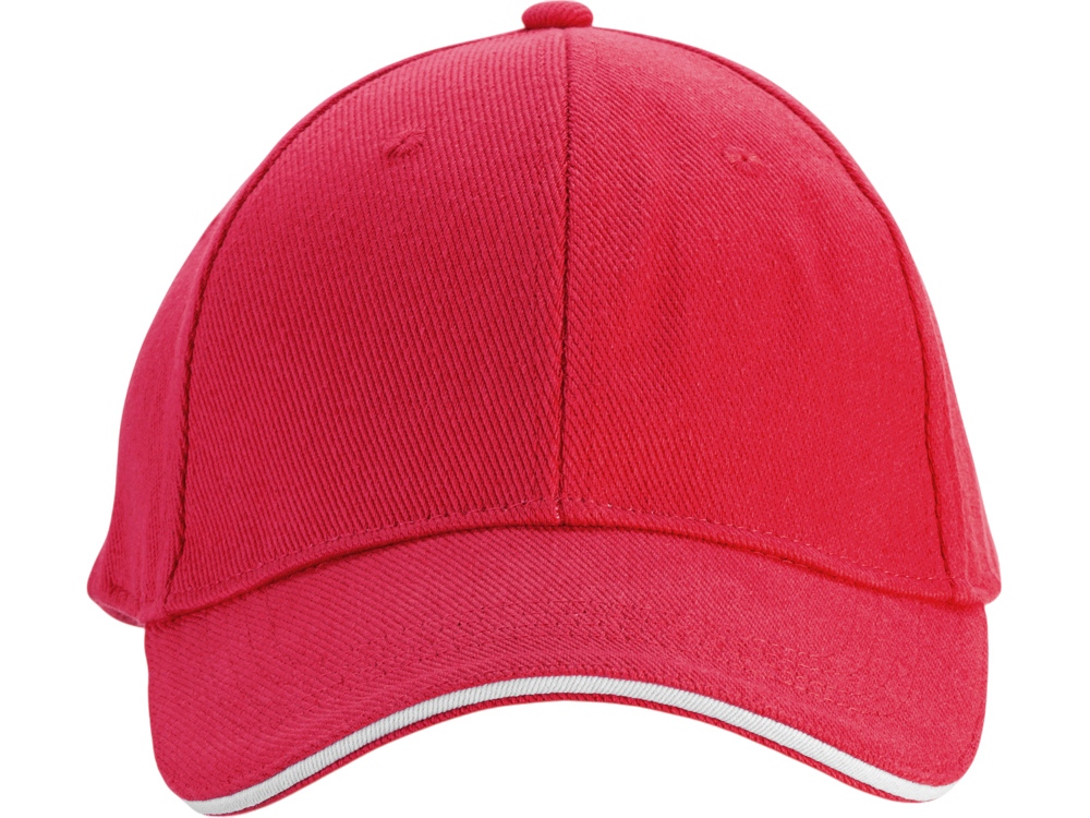 Бейсболка Cancun, красный/белый-4