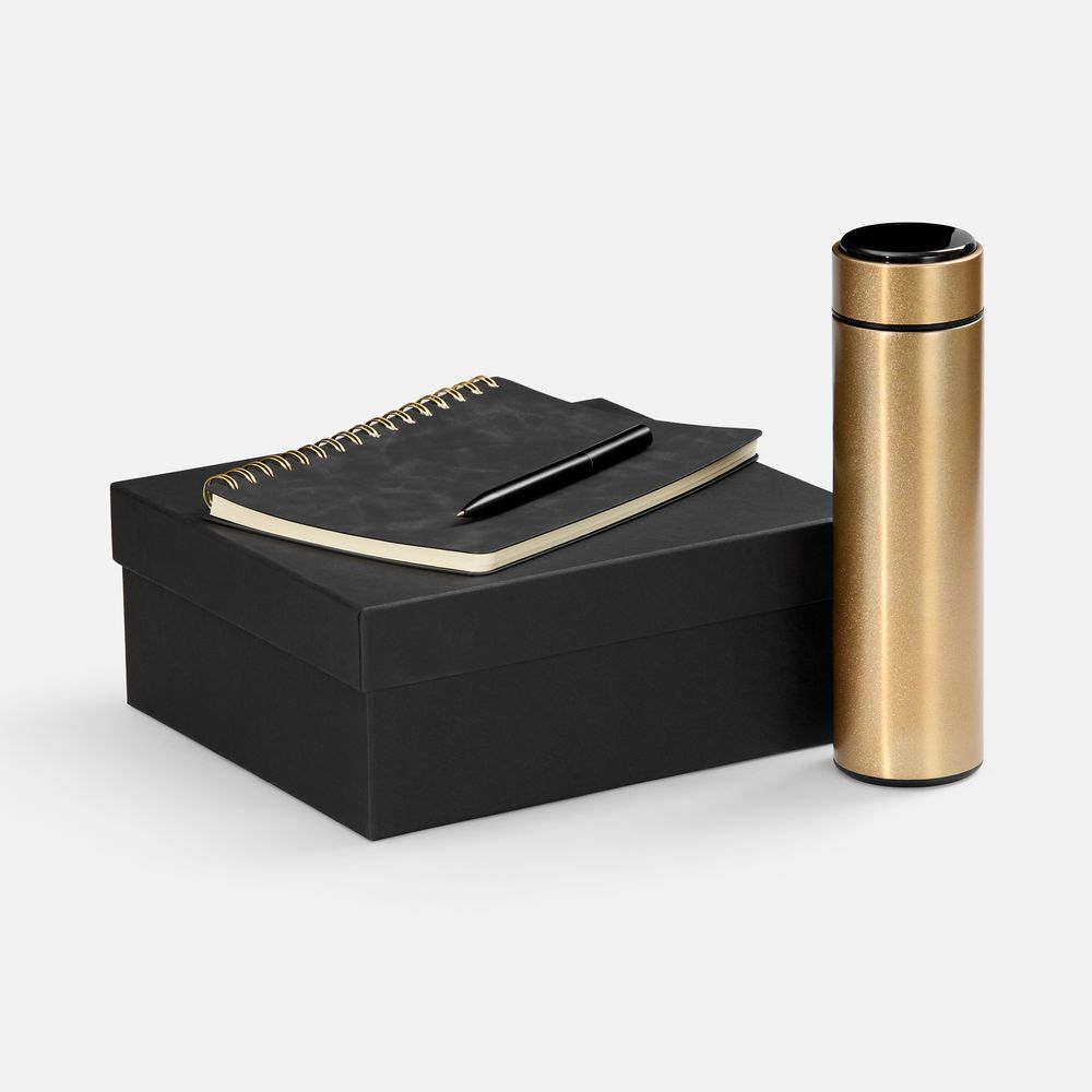 Набор Spiral Gold, черный-0