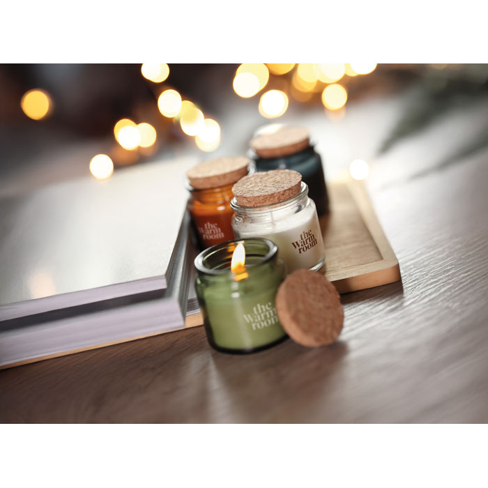 Свеча, бежевый-4