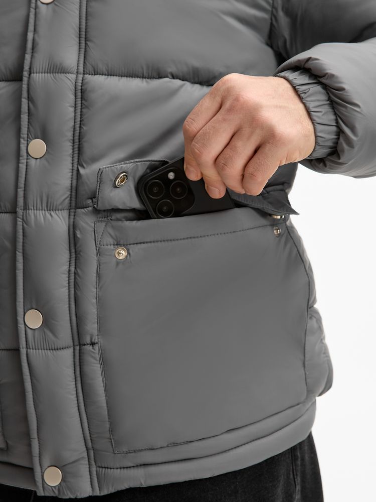 Куртка Ben Mac, серая-5