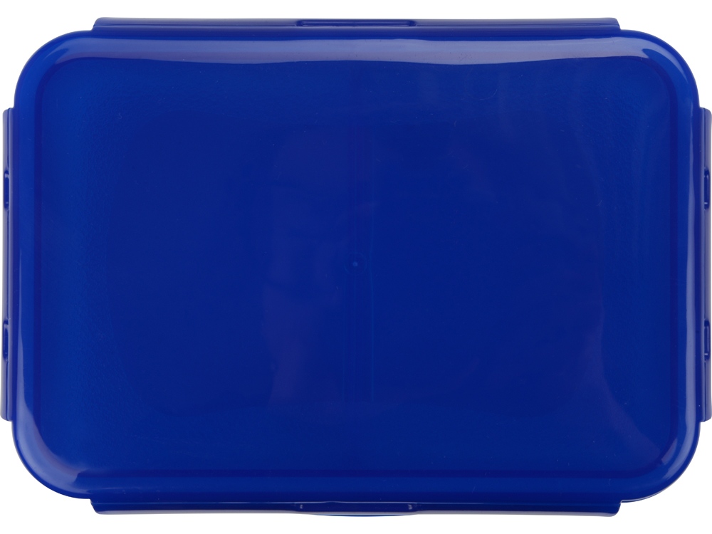 Герметичный ланч-бокс Foody с двумя секциями, 650мл, синий-3