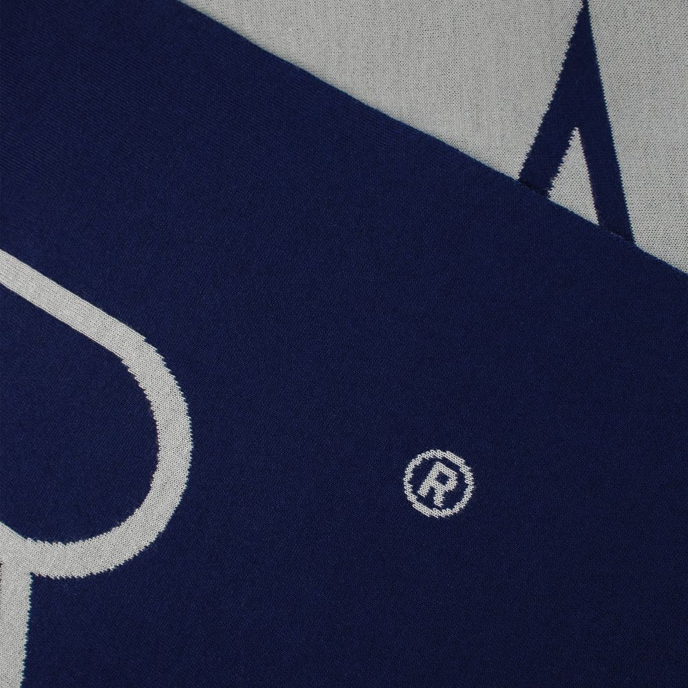 Шарф Bereg, серый с синим-3