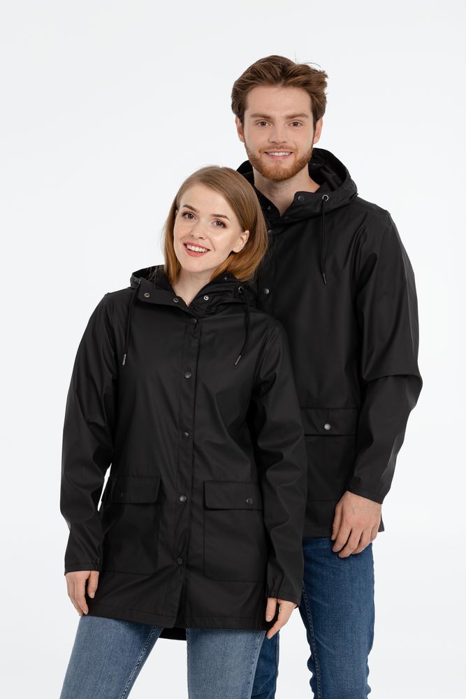 Дождевик женский Squall, черный-7