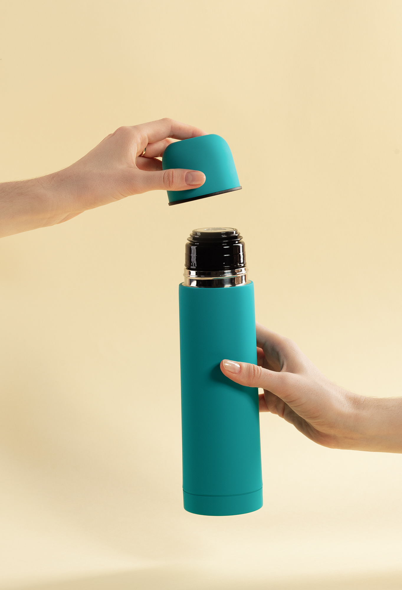 Термос "Крит" 500 мл, покрытие soft touch-1