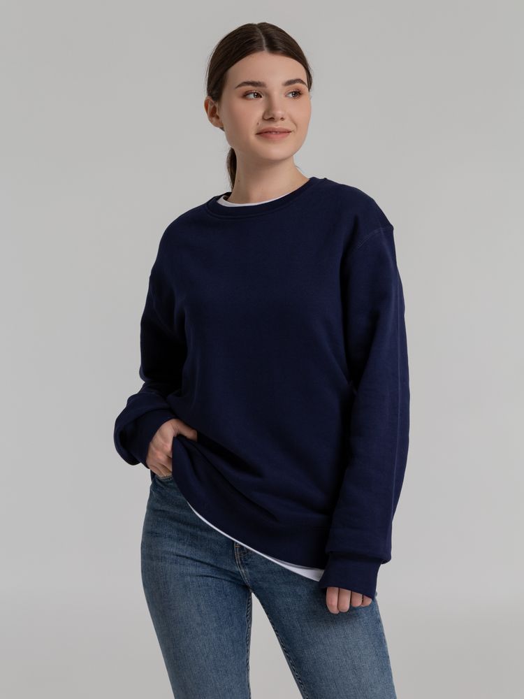 Свитшот унисекс King, темно-синий-5