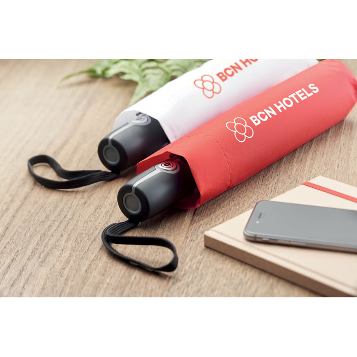 Зонт, красный-4