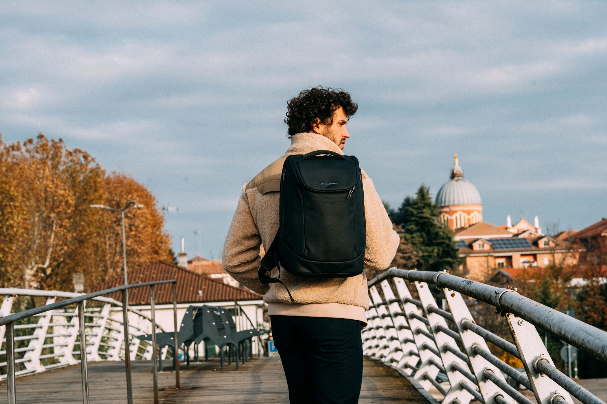 Рюкзак Pininfarina Active 45х30х19 см, черный-16