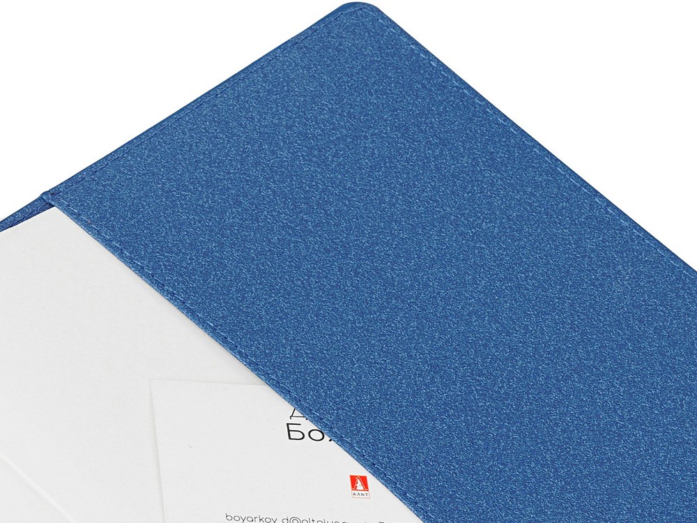 Ежедневник недатированный А5  La Manche, синий-5