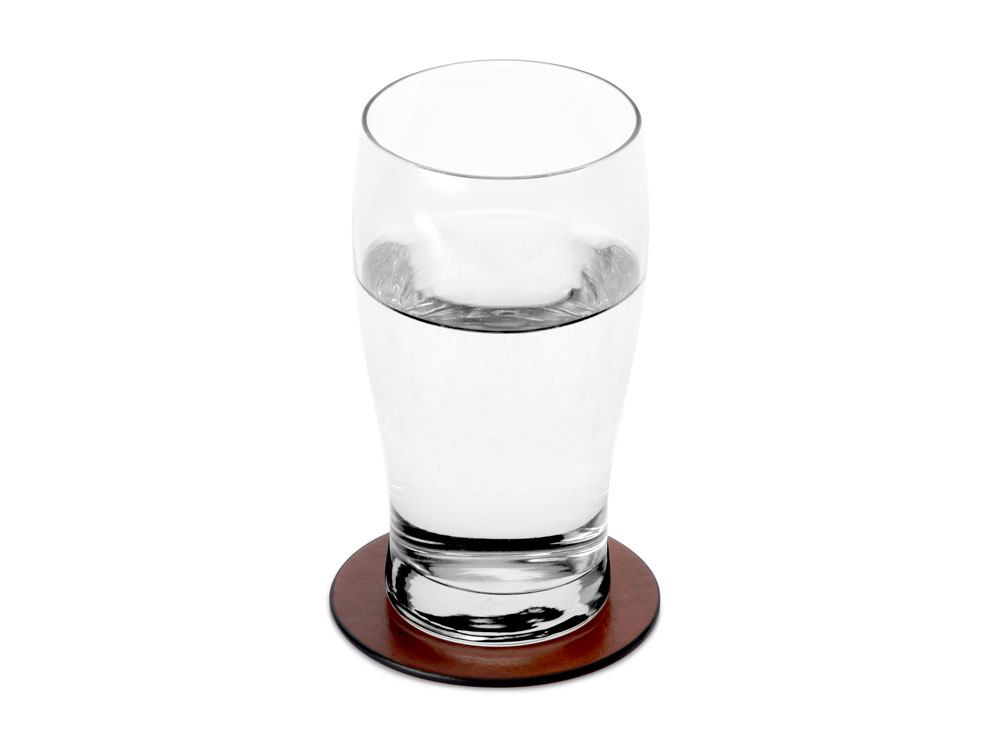 Набор костеров Fabrizio из PU, 4 шт, коричневый-2