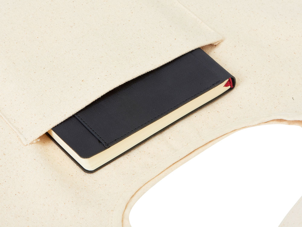 Сумка-шоппер Vest из хлопка 340 г/м2, натуральный-4