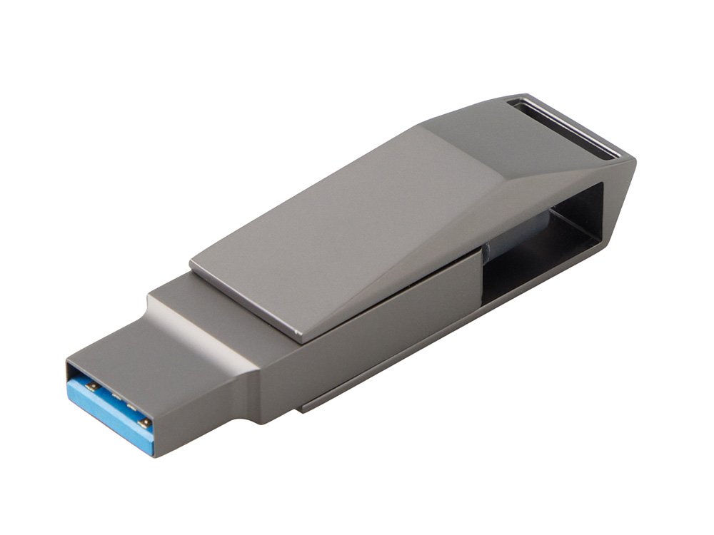 Флешка 64 ГБ USB Type-C и USB 3.0 Тесла-1