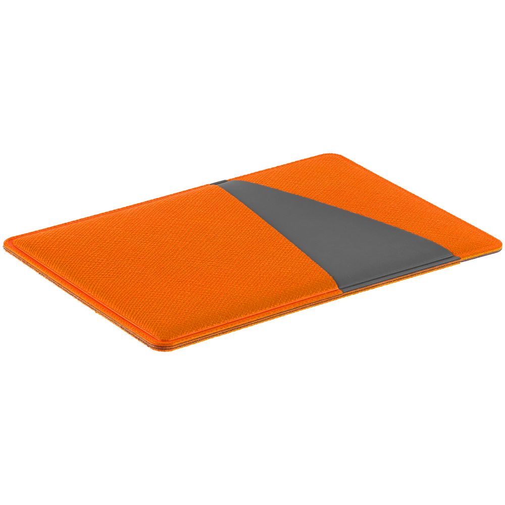 Картхолдер Dual, серо-оранжевый-2