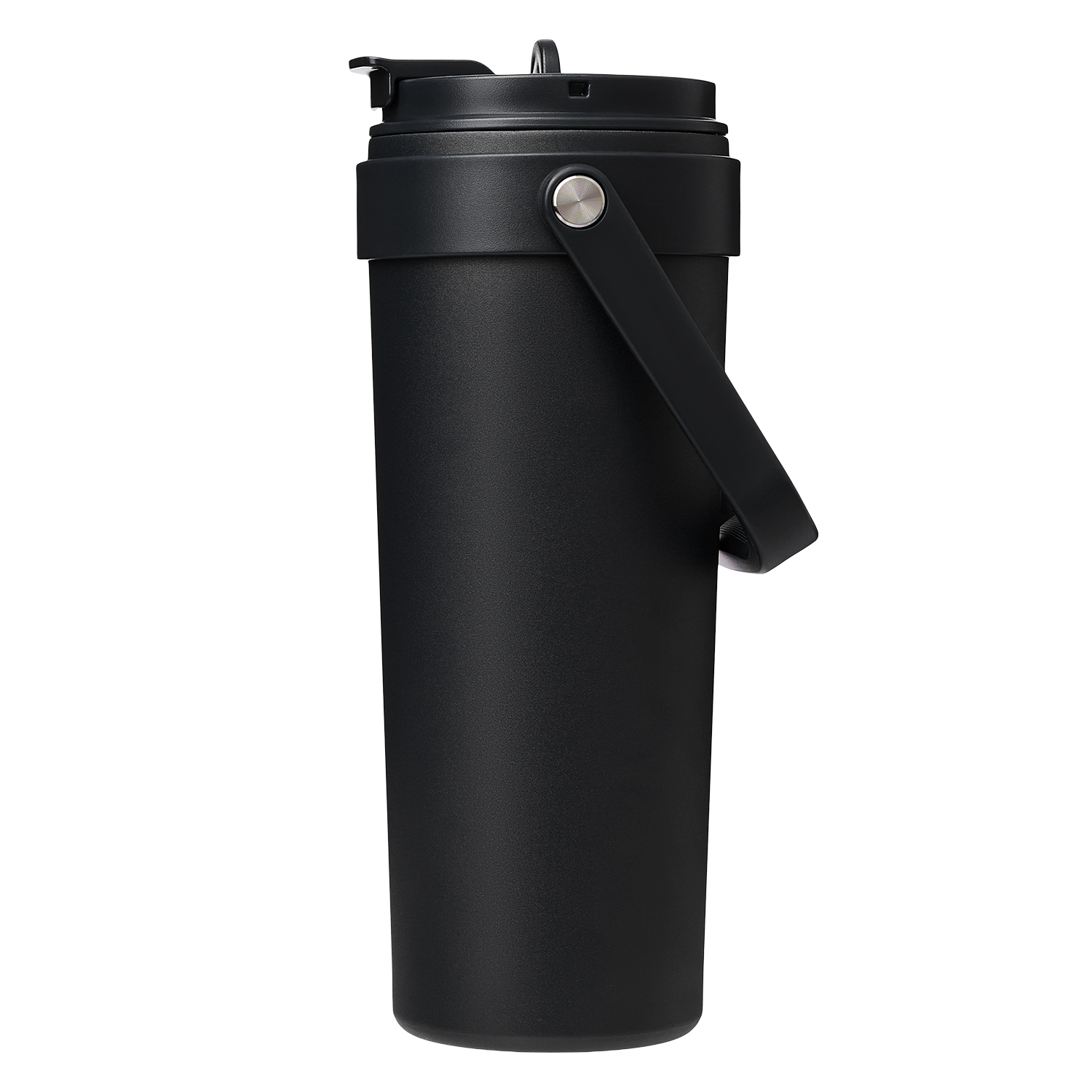 Термокружка вакуумная Соло (Solo), черная-1