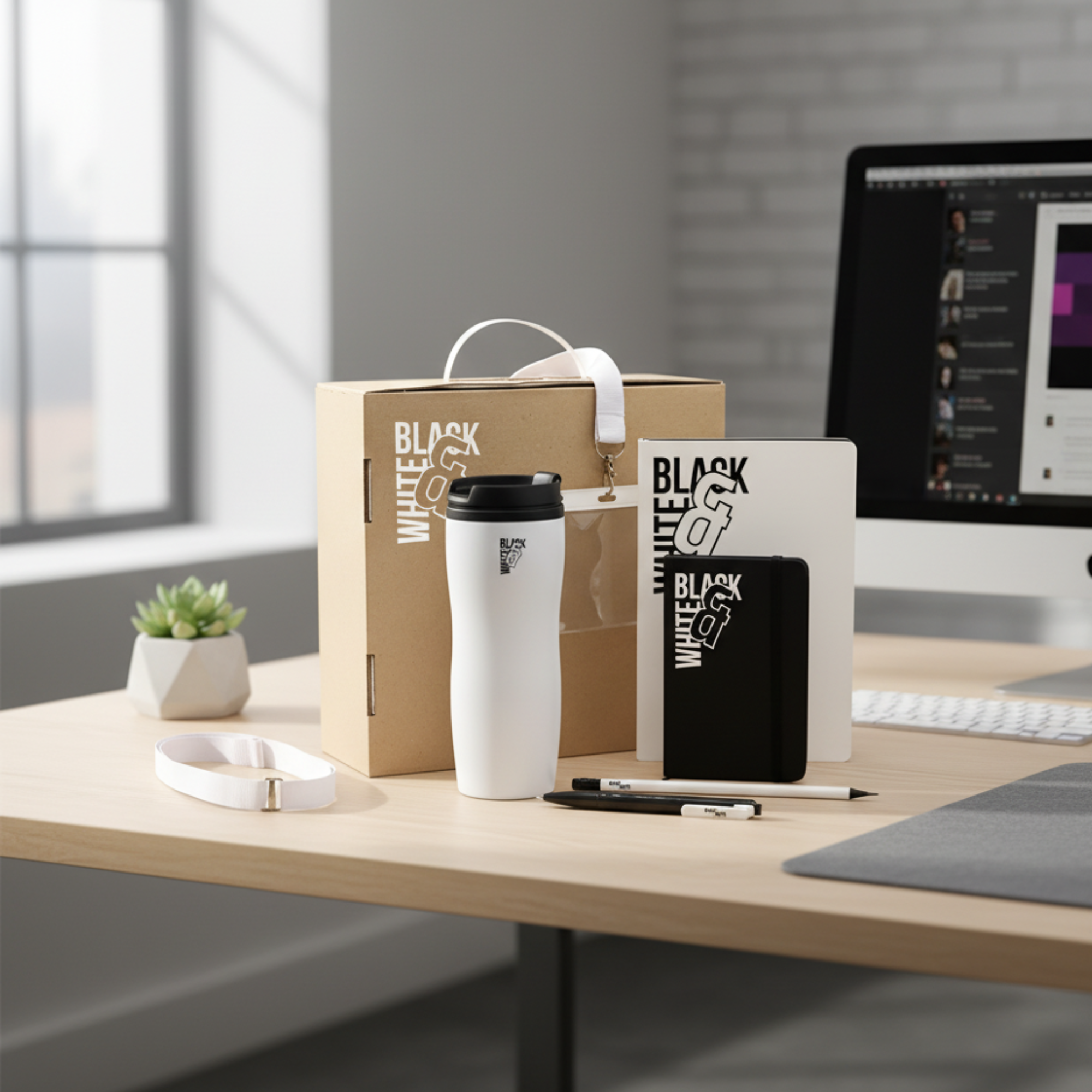 Welcome pack Black &amp; White, Белый/Черный-3