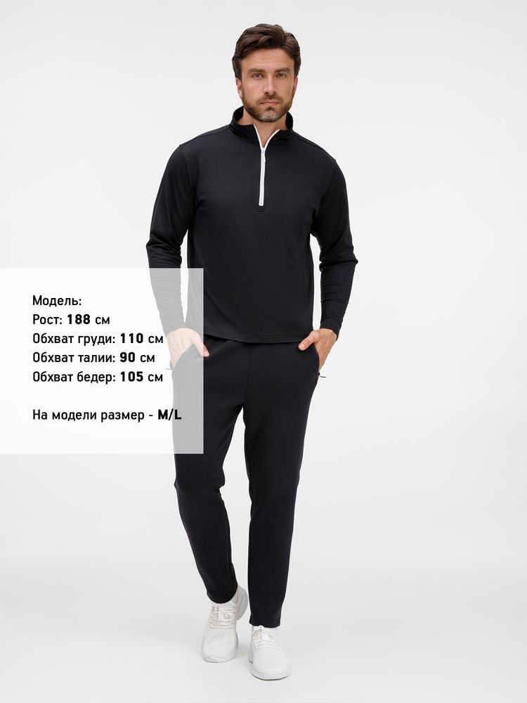 Свитшот на молнии Morfiss, черный-4