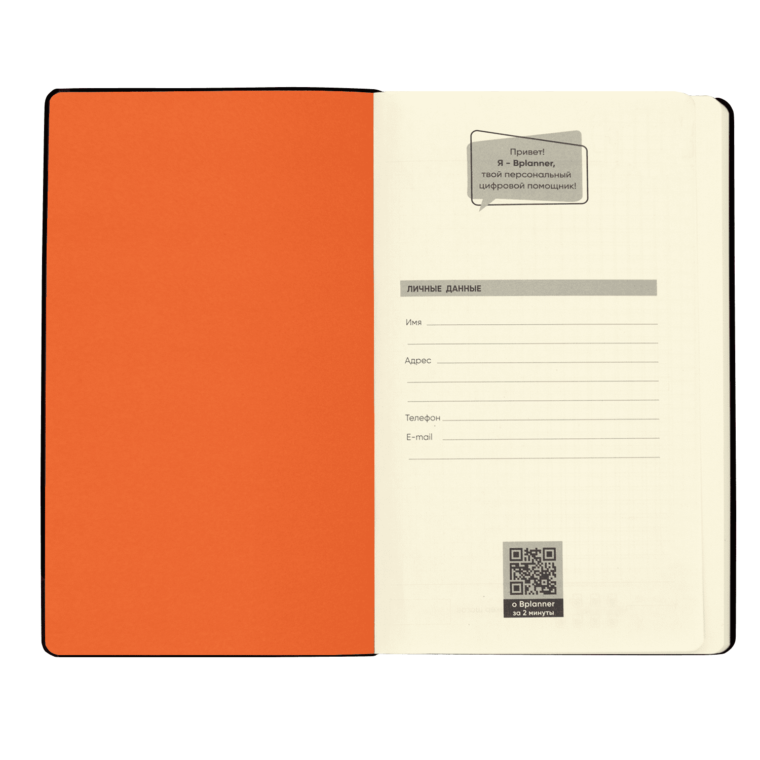 Бизнес-блокнот Bplanner.05 (оранжевый)-4