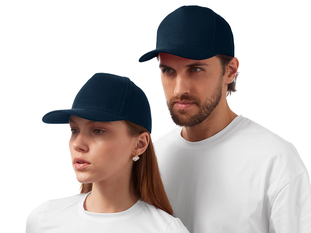 Бейсболка Florida 5-ти панельная, темно-синий-0