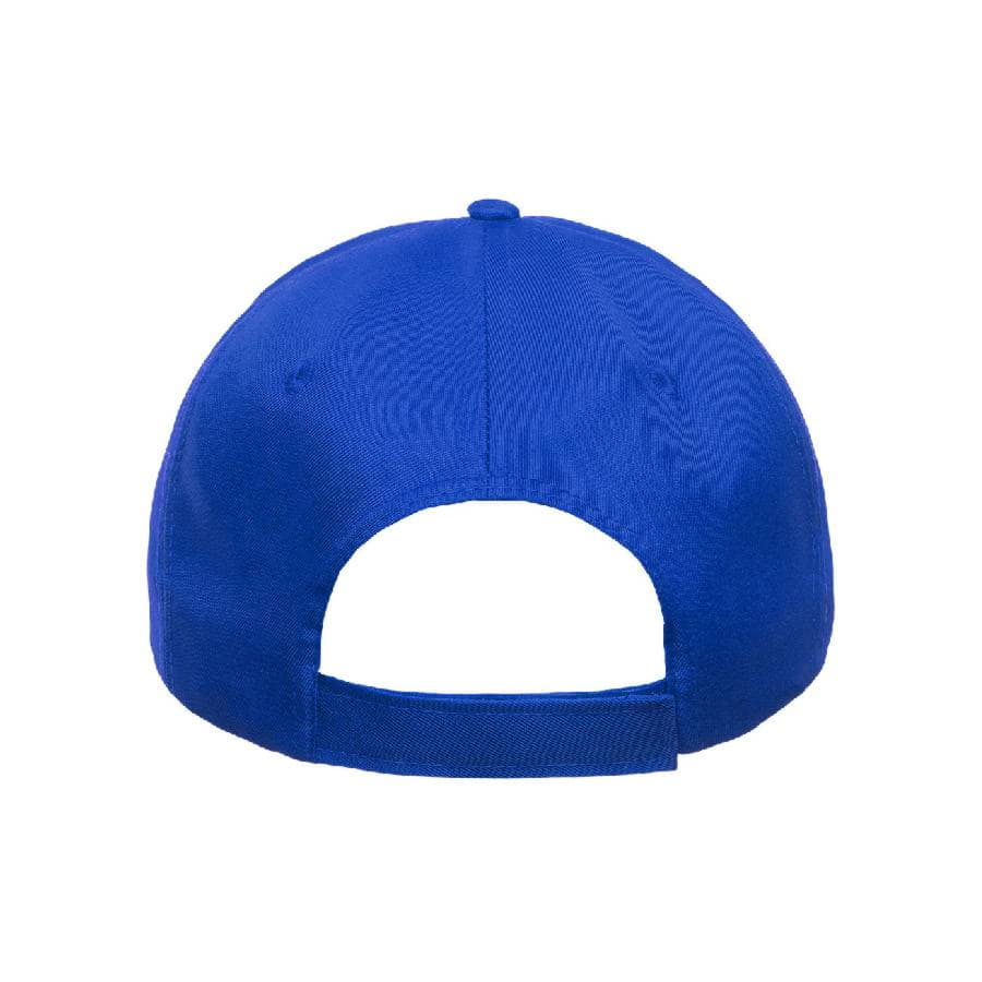 Бейсболка RECY FIVE, 5 клиньев, застежка-липучка, синий-4