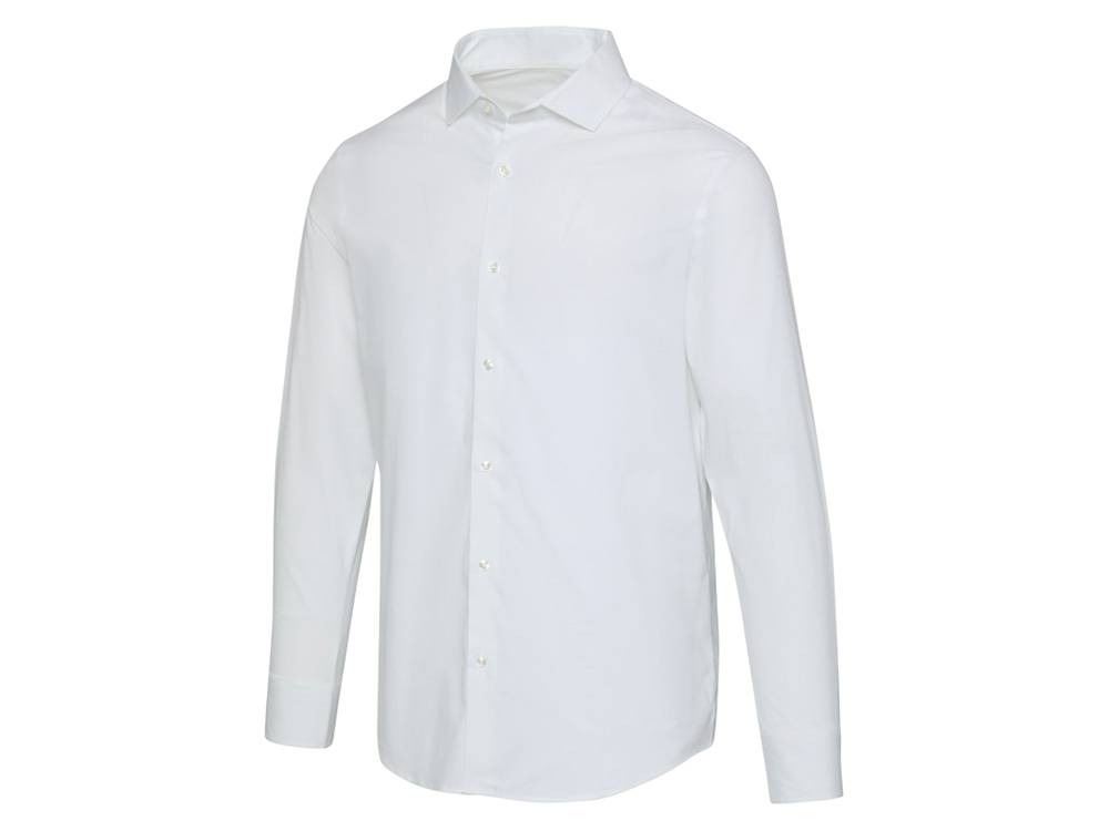 Carnelian мужская рубашка из поплина - Белый-0