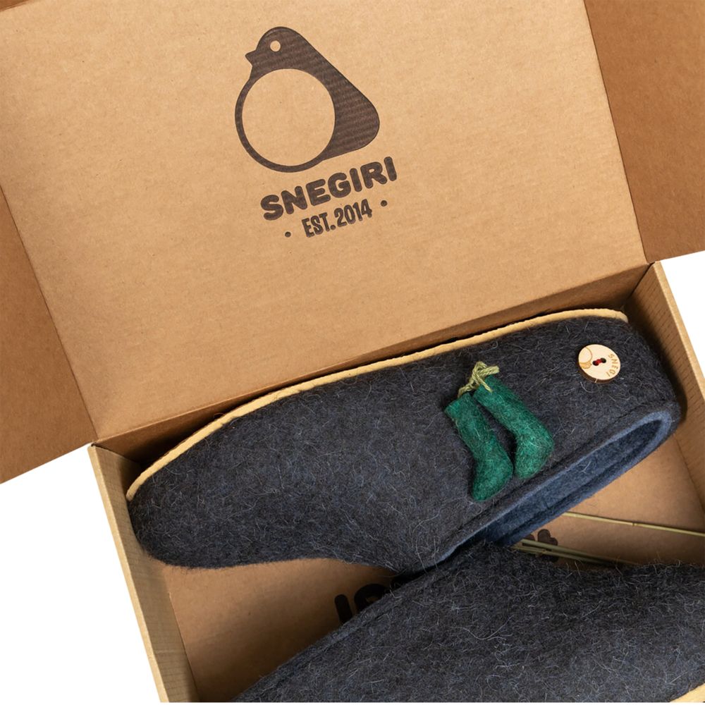 Домашние валенки Cant, черные-3