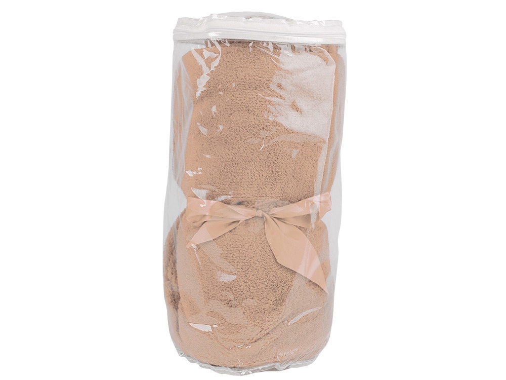 Плед в чехле Уют, бежевый-1