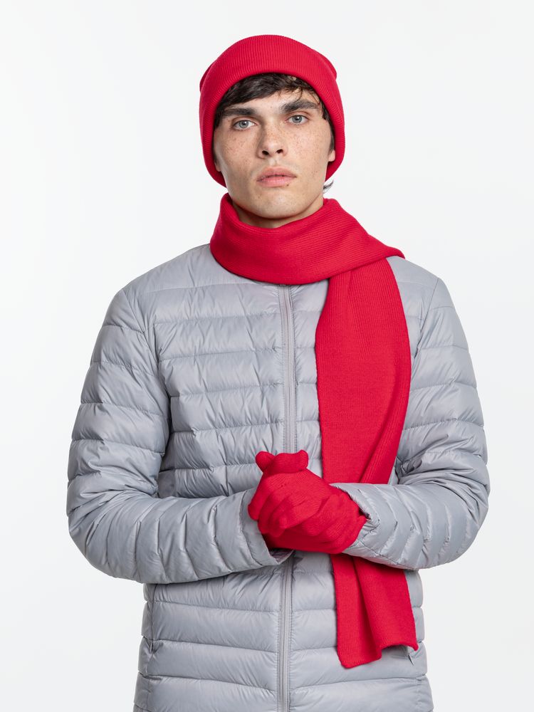 Шарф Urban Flow, красный-3