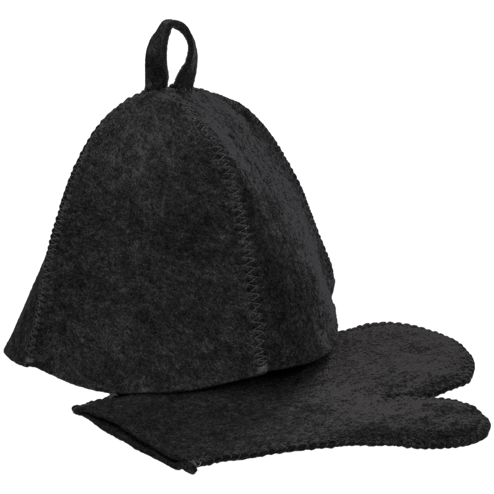 Набор для бани Heat Off, ver.2, черный-0