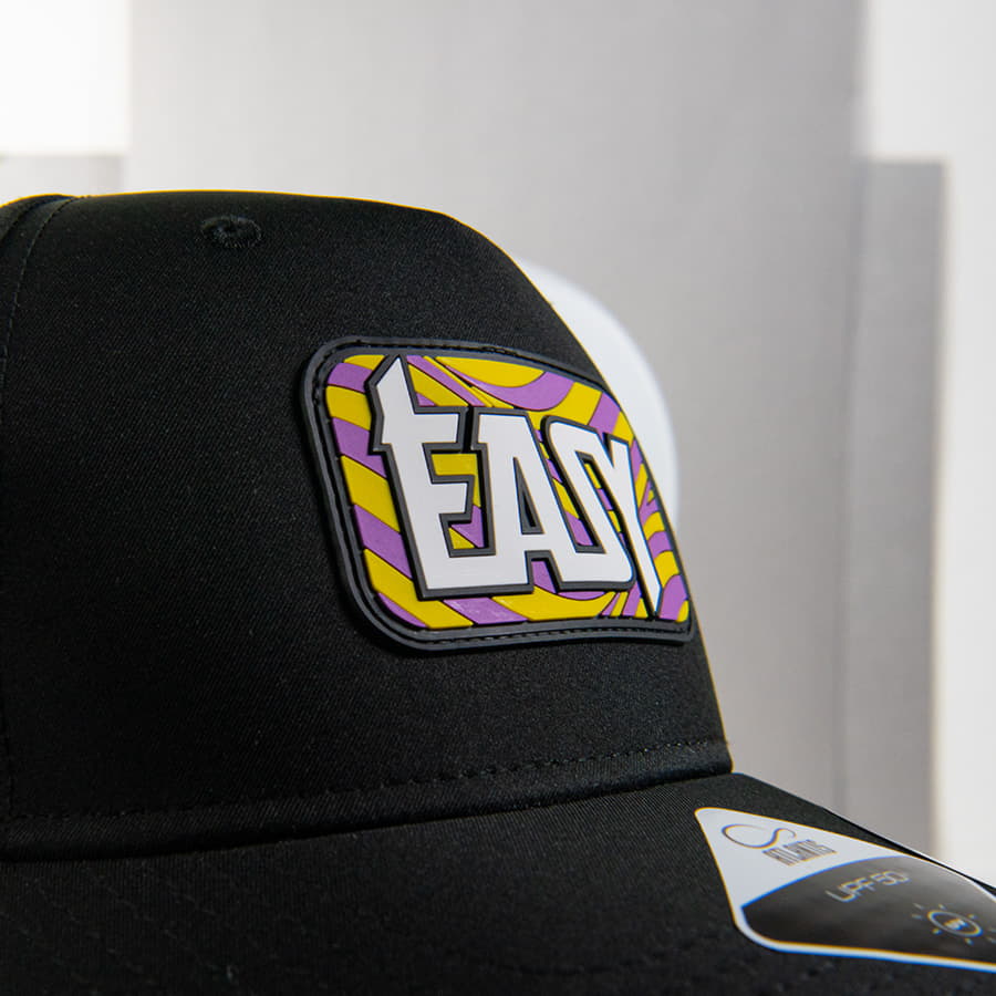 Бейсболка RAY с обработкой UPF50+, черный-1