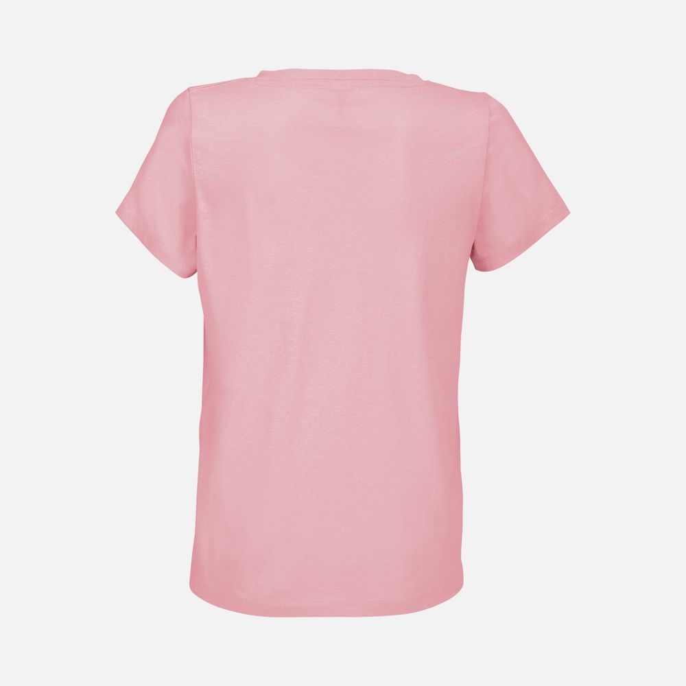 Футболка женская Regent Women с V-образным вырезом, розовая (candy)-1