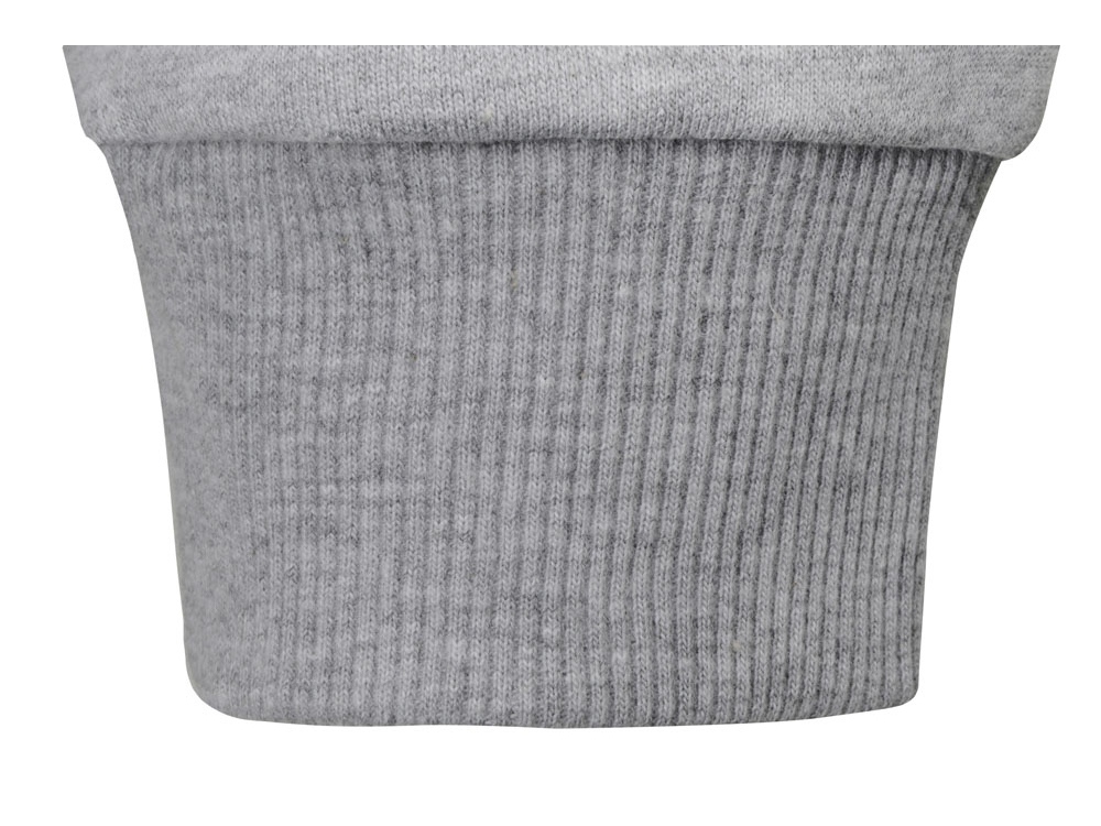 Свитшот Motion унисекс с начесом, серый меланж-4