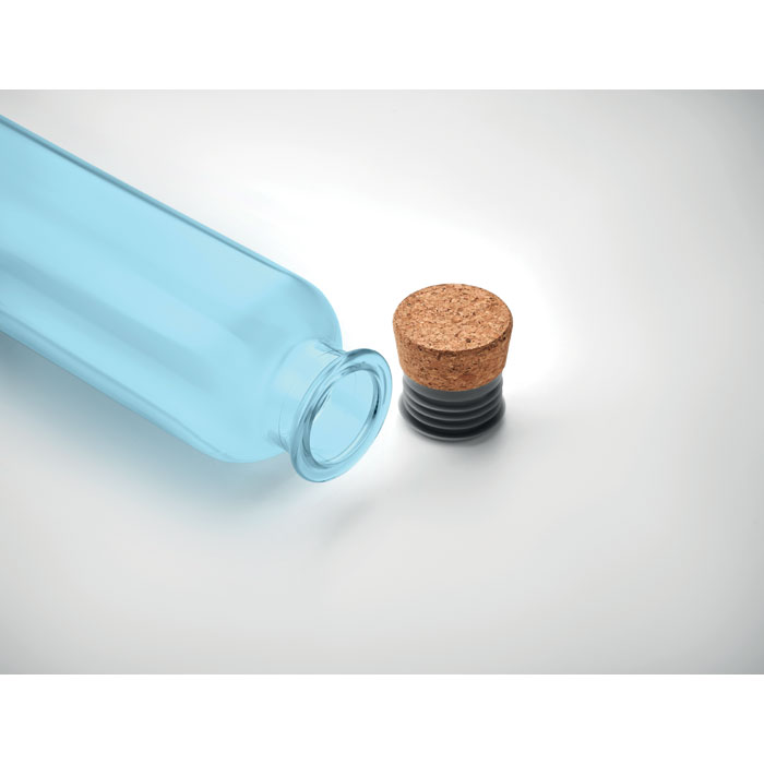 Бутылка 500 мл, прозрачно-голубой-1