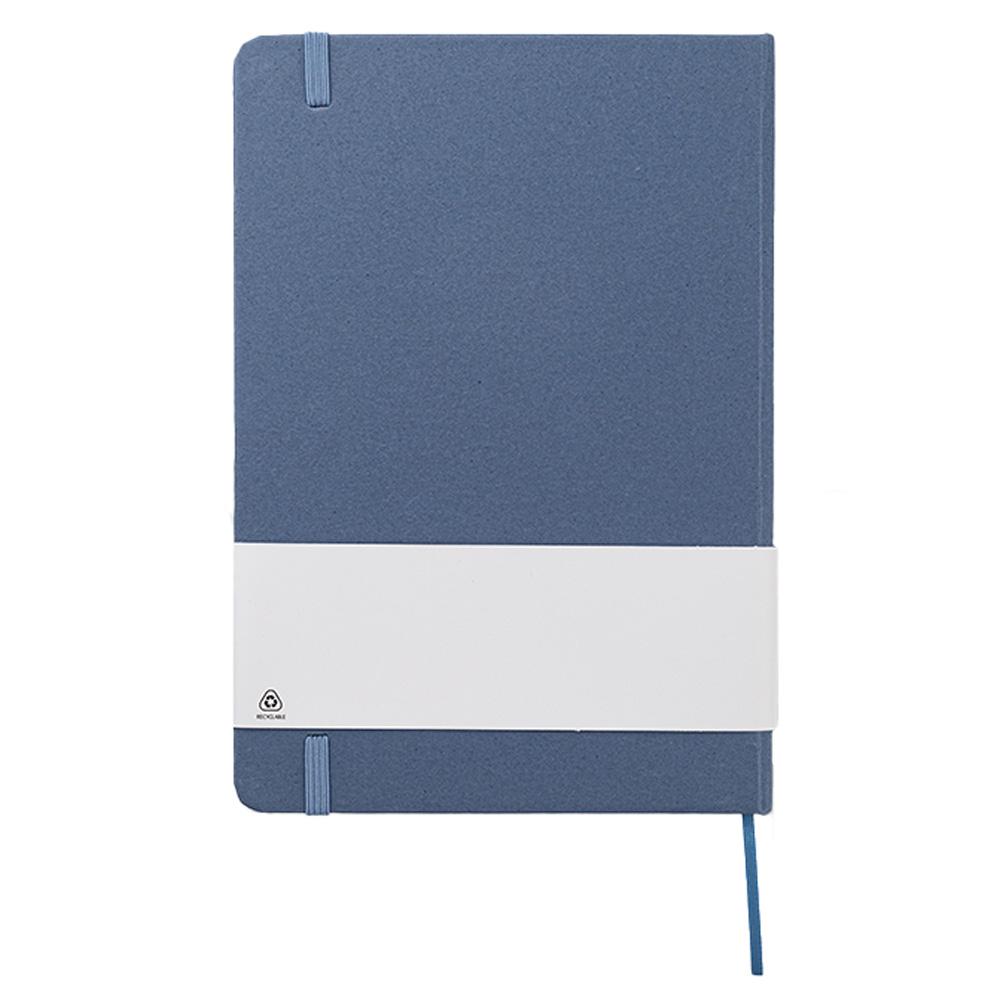 Блокнот из растительного сырья Tutti Frutti в твёрдом переплёте, Лавандовый-4