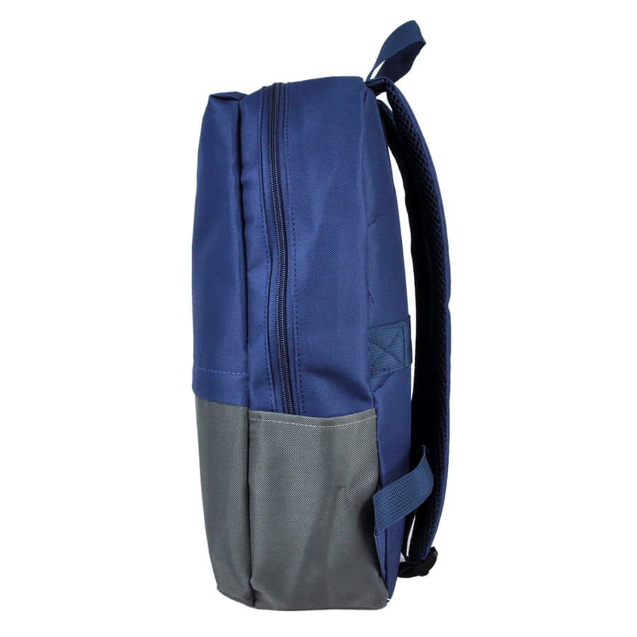 Рюкзак водостойкий "Eclat", синий/серый, 43 x 31 x 10 см, 100% полиэстер 600D, темно-синий, серый-2