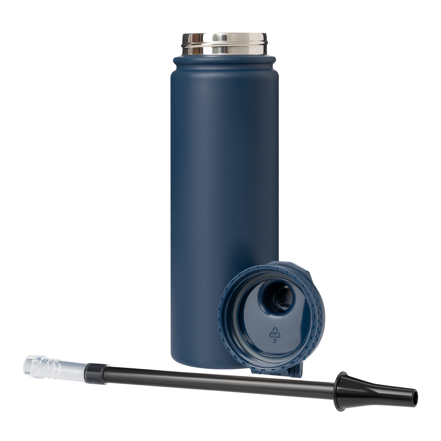 Термобутылка вакуумная герметичная Savona, синяя-3