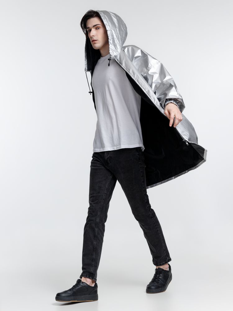 Дождевик Palladio Pockets, серебристый-5