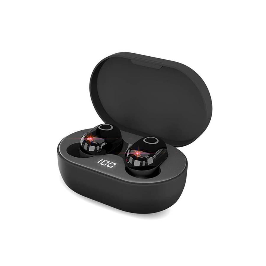 Наушники беспроводные с зарядным боксом HIPER TWS BRISE V2, цвет черный , черный-2